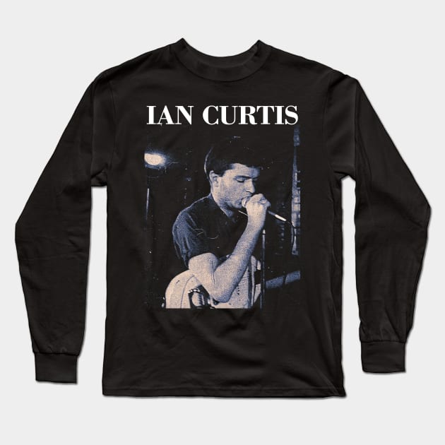 Ian Curtis Long Sleeve T-Shirt by Popstars